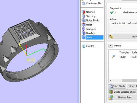 Men ring 3D 모델