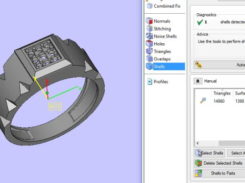 Men ring 3D Model