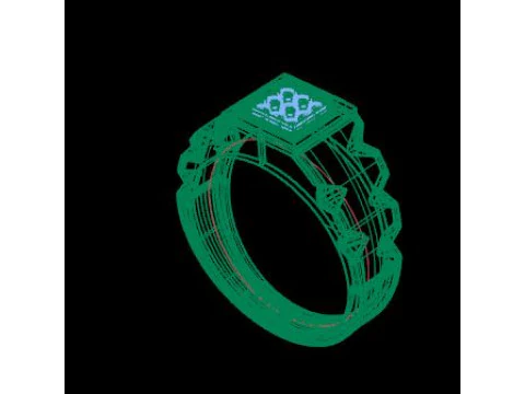 Men ring 3D Model