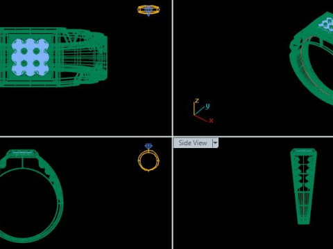 Men ring 3D 모델