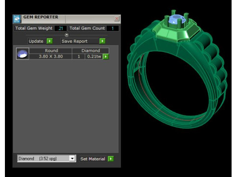 Men ring 3D Модель