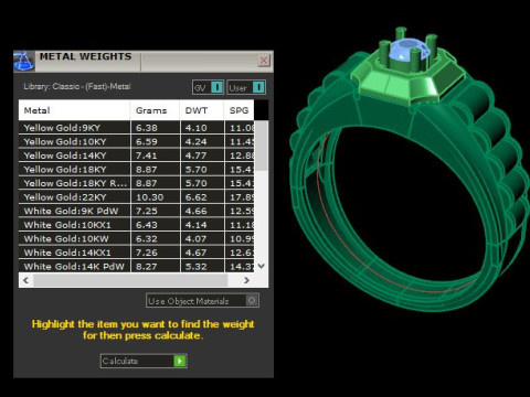 Men ring 3D Модель