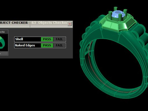 Men ring 3D Модель