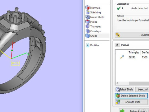 Men ring 3D Модель