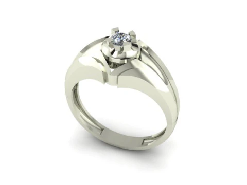 Men ring for daimonds 3D Model