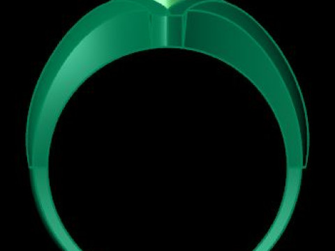 Men ring for daimonds 3D Модель