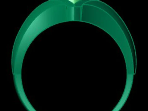 Men ring for daimonds 3D Model