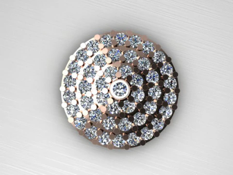 Nose pin 3D Model