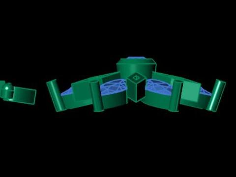 Daimond nose pins 3D Model