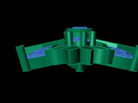 Daimond nose pins 3D Model