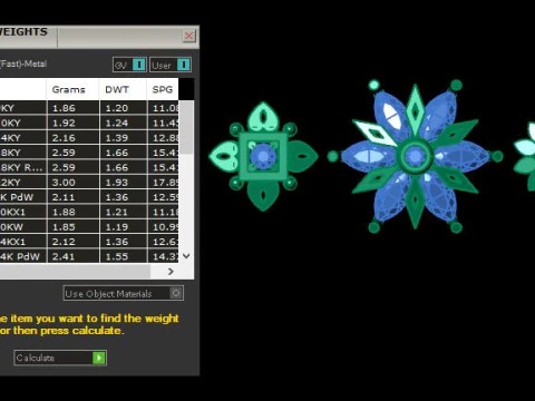 Daimond nose pins 3D Model