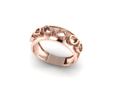 Beautyfull ring onley stl file for free download 3D Model