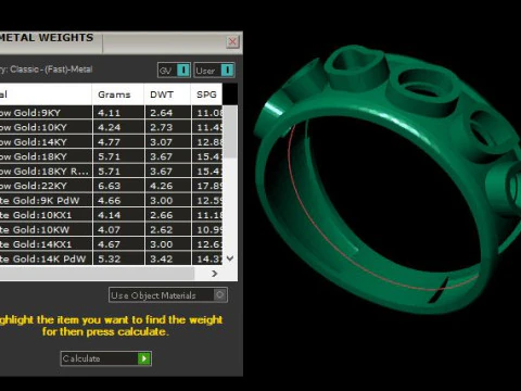 Beautyfull ring onley stl file for free download 3D Model