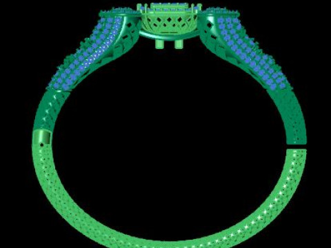 Beautyfull ring onley stl file for free download 3D Model
