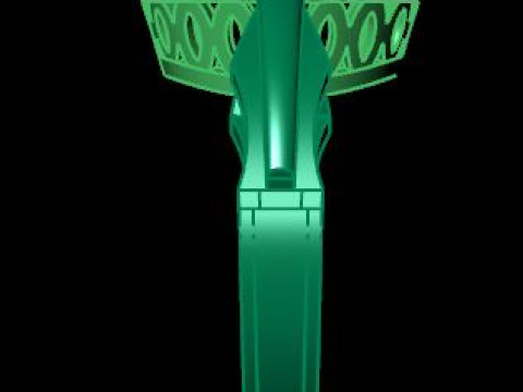 Fancy ring for dimonds Modèle 3D