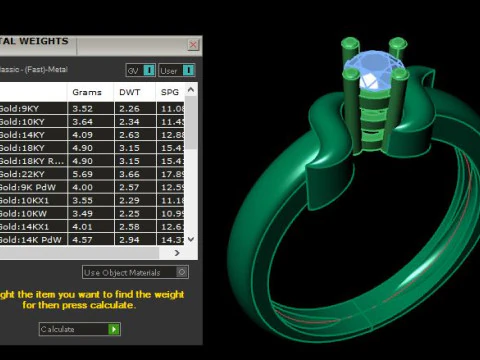 Solitair ring 3D Model
