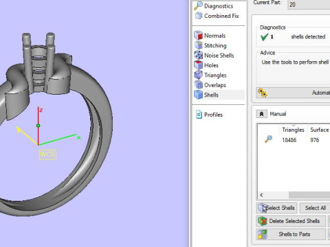 Solitair ring 3D Model