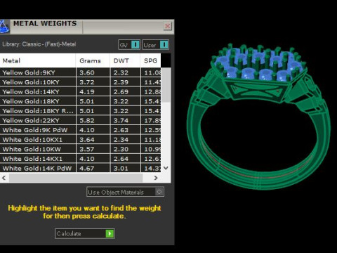 Daimond ring Model 3D