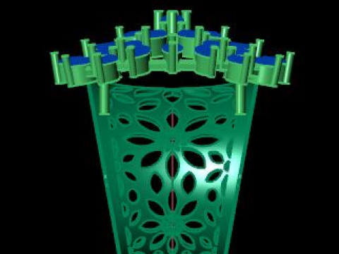 Engagement Wedding Solitaire Marquise colour stone 3D Model