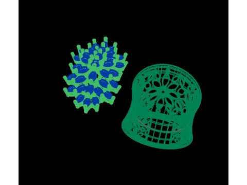 Engagement Wedding Solitaire Marquise colour stone 3D Model