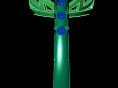 Fancy ring for dimonds 3D Model