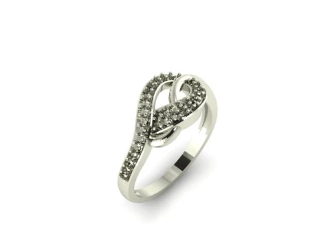 Daimonds ring 3D Model