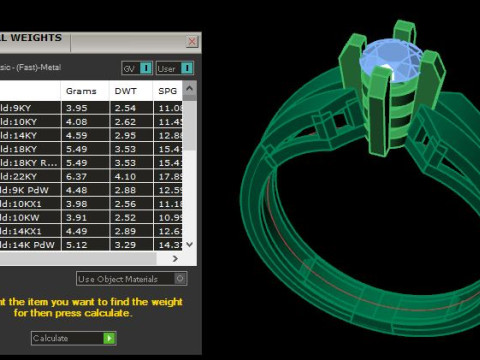 Solitair ring 3D Model