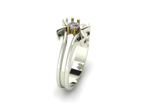 Beautifull ring 3D Модель