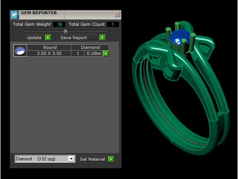 Beautifull ring 3D Модель