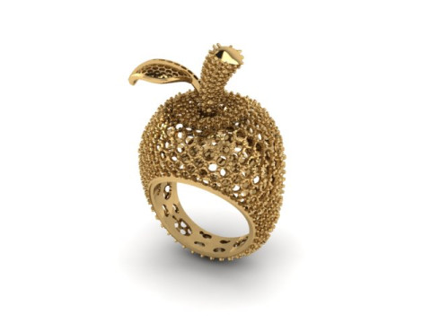 Apple ring 3D 모델