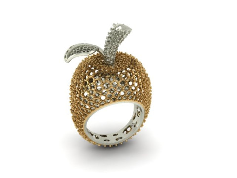 Apple ring 3D 모델