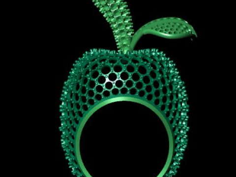 Apple ring 3D 모델