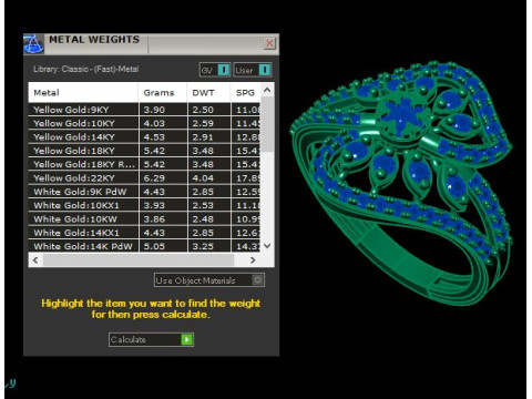Modern Fashion Diamond Bridal Ring Modelo 3D