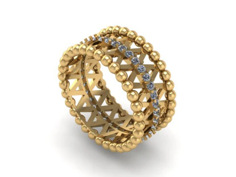 Cincin Kawin Model 3D