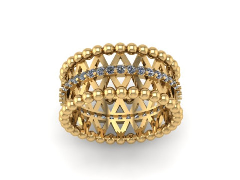 Wedding Band Modelo 3D