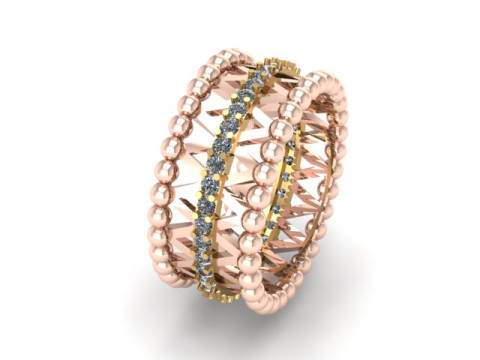 Wedding Band Modelo 3D