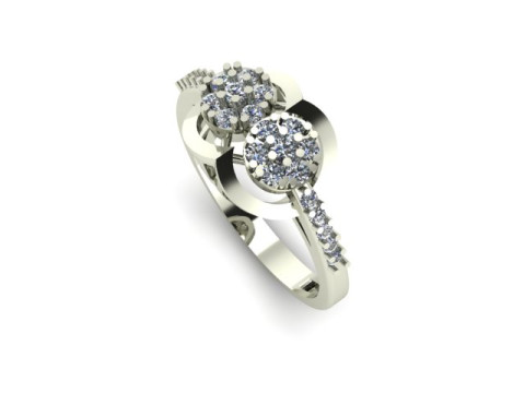 Women ring Model 3D