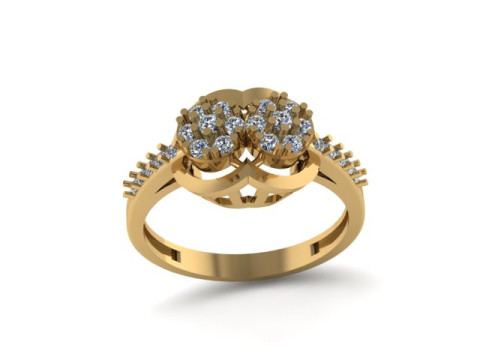 Women ring Model 3D