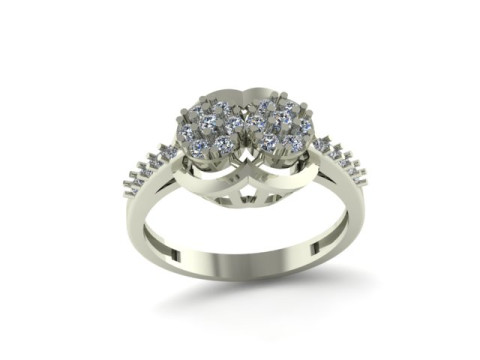 Women ring Model 3D
