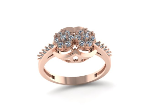 Women ring Model 3D