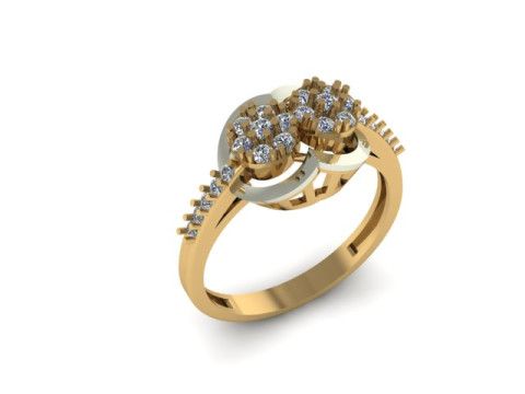Women ring Model 3D