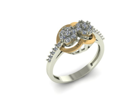 Women ring Model 3D
