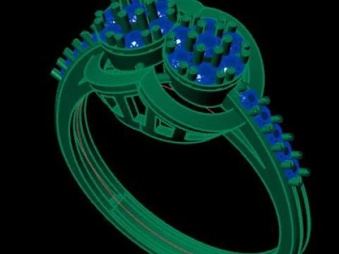 Women ring 3D Model