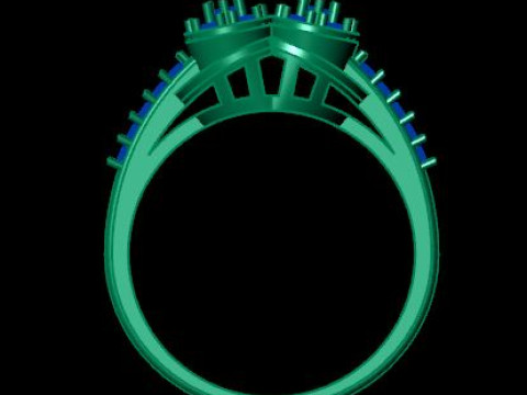 Women ring Model 3D