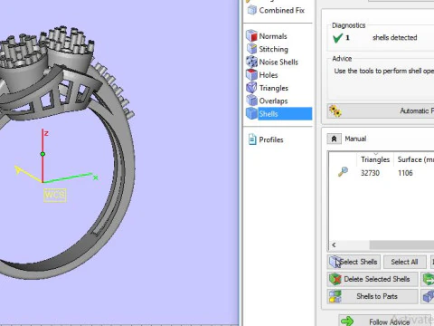Women ring 3D Model