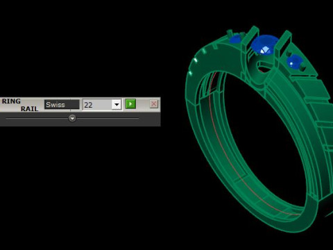 Men ring 3D Модель