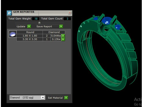 Men ring 3D Модель