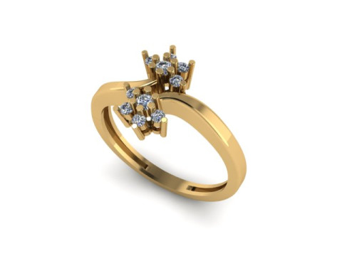 Fancy ring 3D 模型