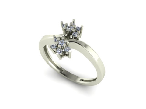 Fancy ring Model 3D