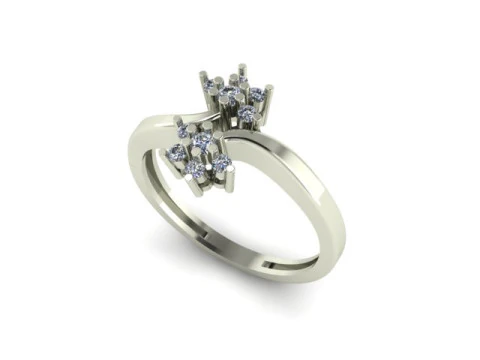 Fancy ring 3D Model